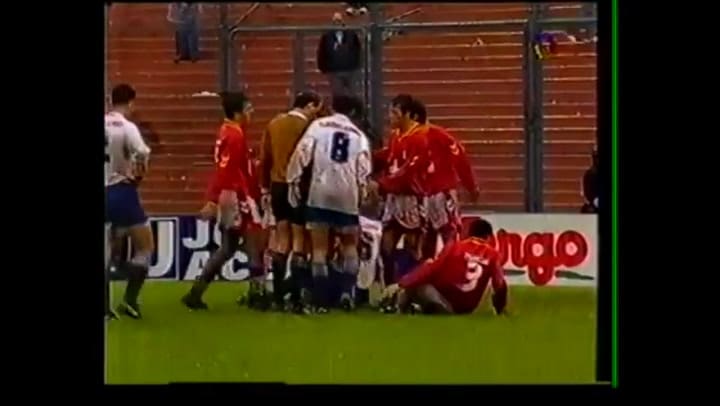 Primer gol de tiro libre de José Luis Chilavert