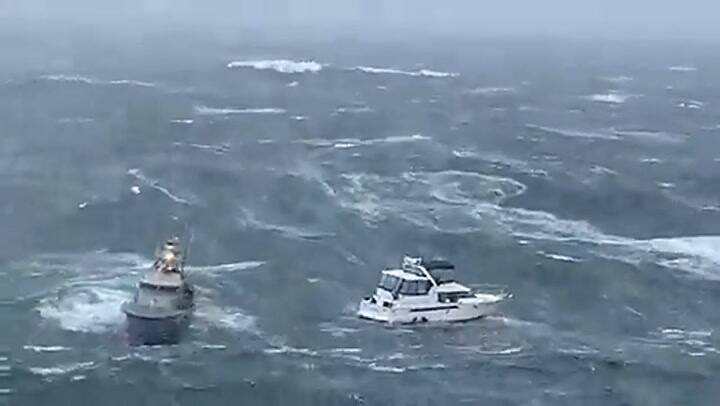 Un hombre fue rescatado en la desembocadura del río Columbia, en Estados Unidos