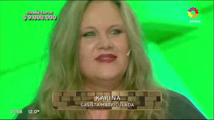 Una participante de Los 8 escalones sorprendió a Guido con su profesión