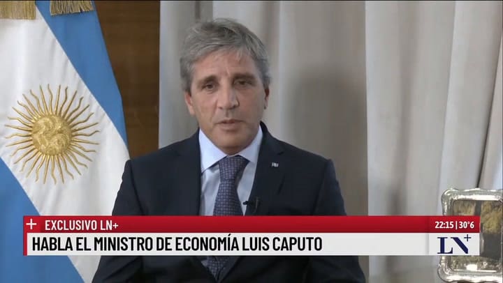 Luis Caputo Estamos Lidiando Con Gente Que No Quiere El Cambio