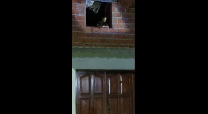 Uno de los allanamientos