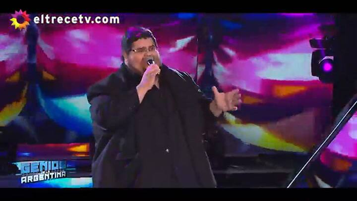 Sergio recibió muchos elogios por su versión de 'Amor salvaje' - Fuente: El Trece