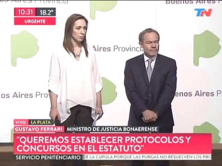 Vidal presenta su reforma penitenciaria