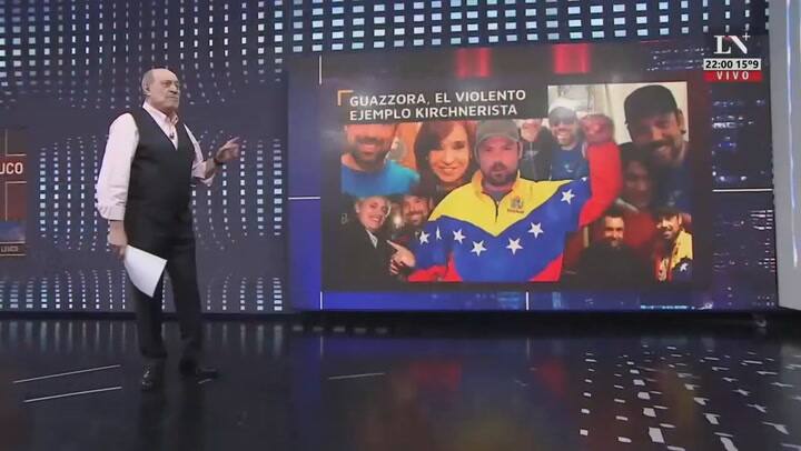 Guazzora, el violento ejemplo kirchnerista. Leuco le da su palabra.