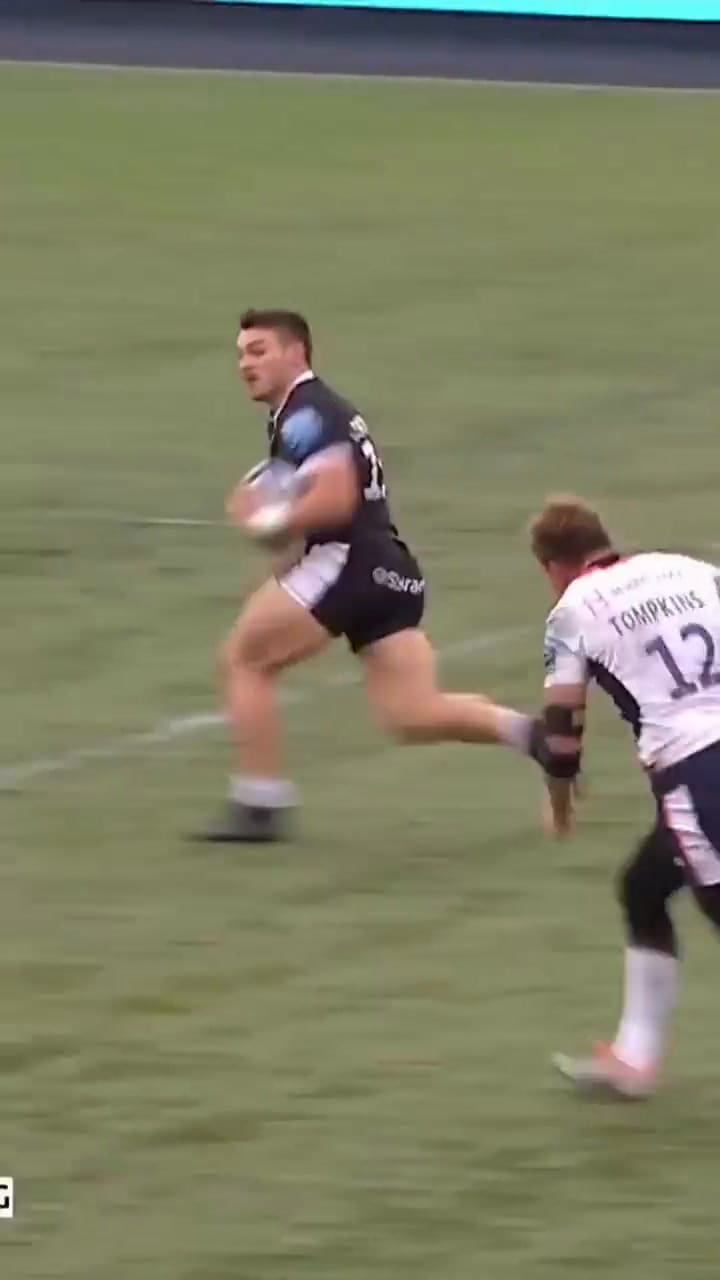 El video del try de Carreras este sábado