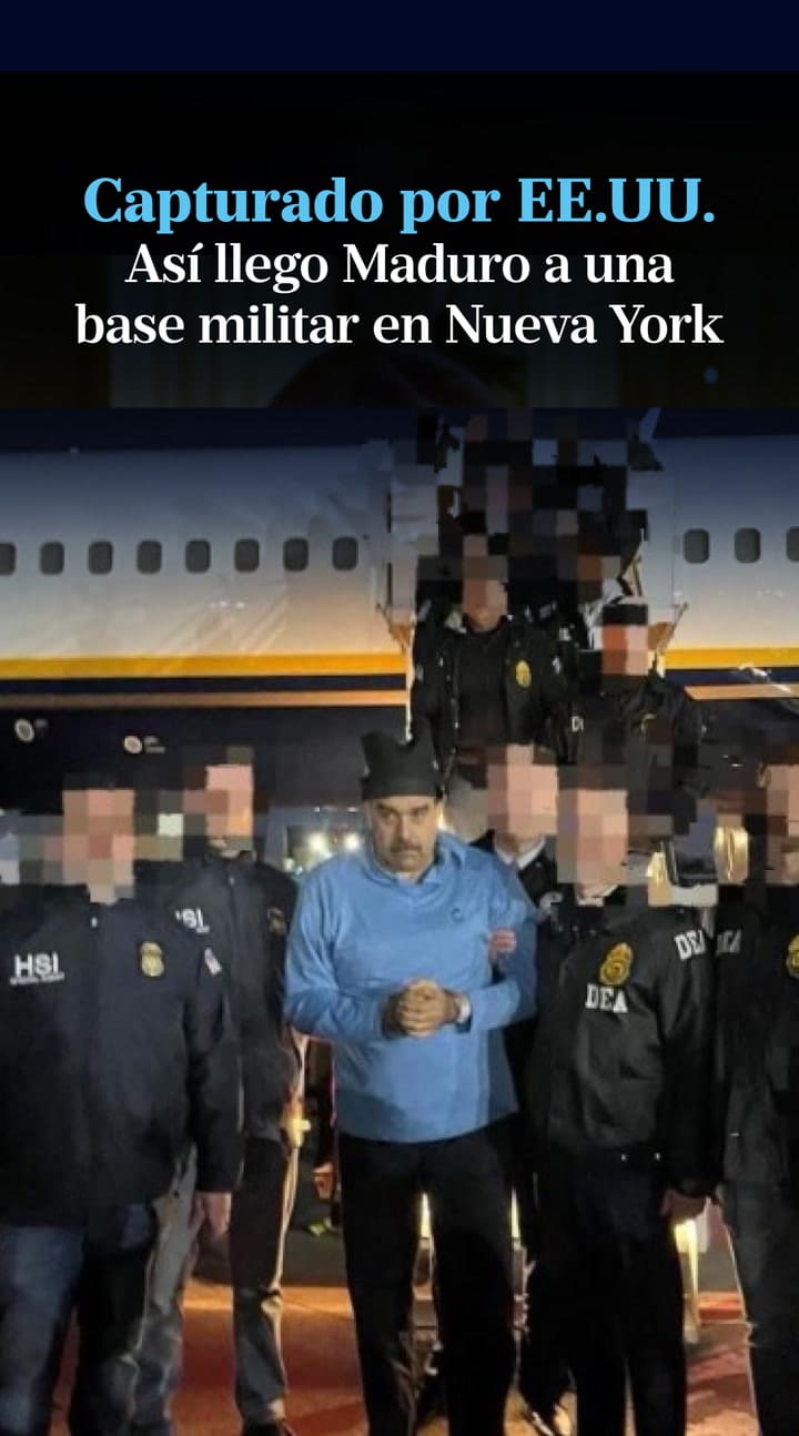 El Avión En El Que Viajaban Maduro Y Su Esposa Aterrizó En La Base De La Guardia Nacional Aérea