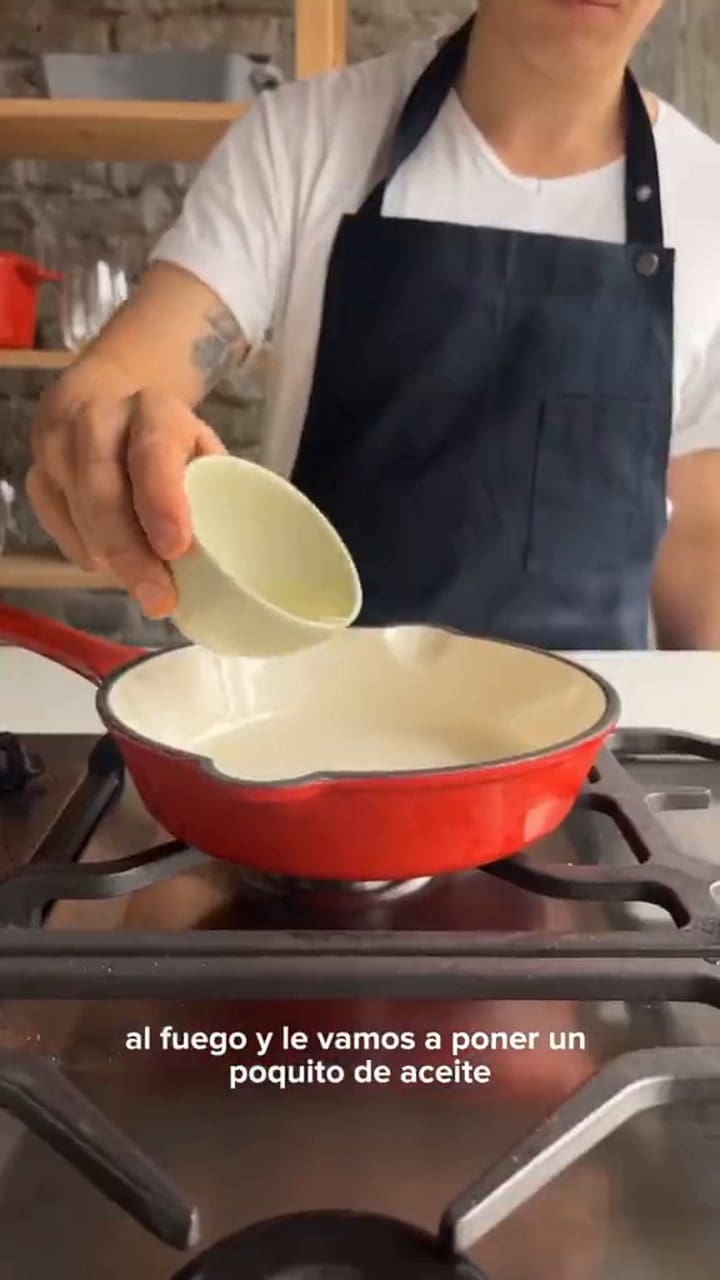 Receta de huevo frito