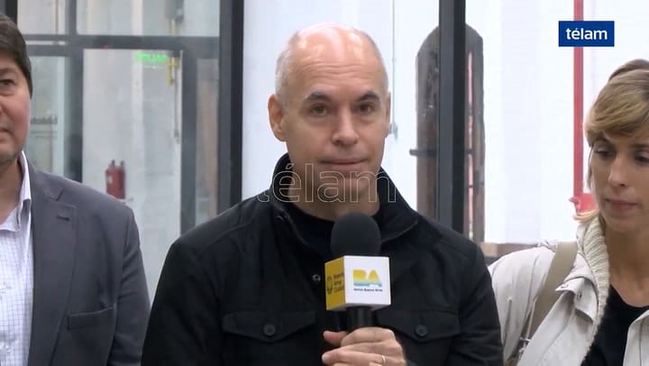 Inauguraron el Parque de la Estación con una biblioteca y polideportivo en el barrio de Balvanera