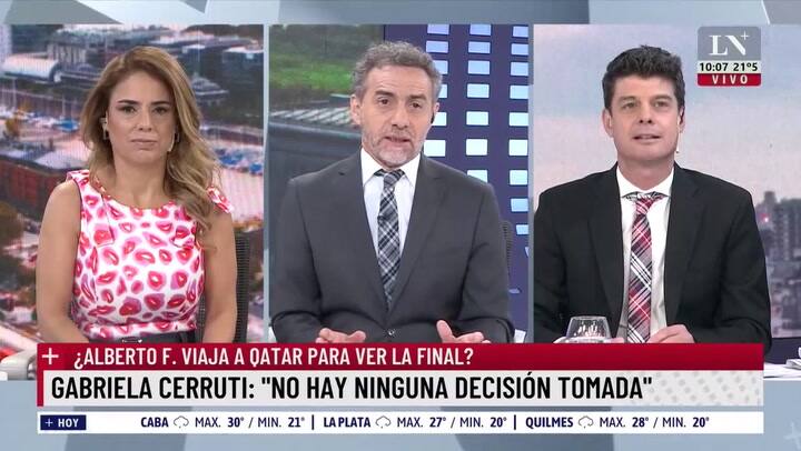 Mirá lo triste que estoy'. La ironía de Luis Majul con quienes lo acusan de no estar feliz con la selección