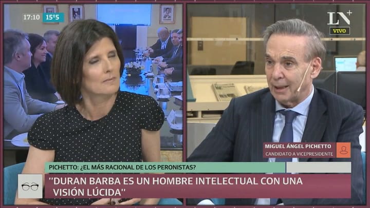 Pichetto: 'Macri es el que tiene los votos'