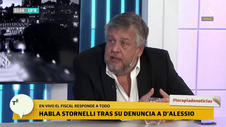 Carlos Stornelli: 'D'alessio podría ser un enfermo psiquiátrico'