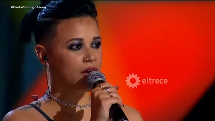 Damaris Zulli en Canta conmigo ahora