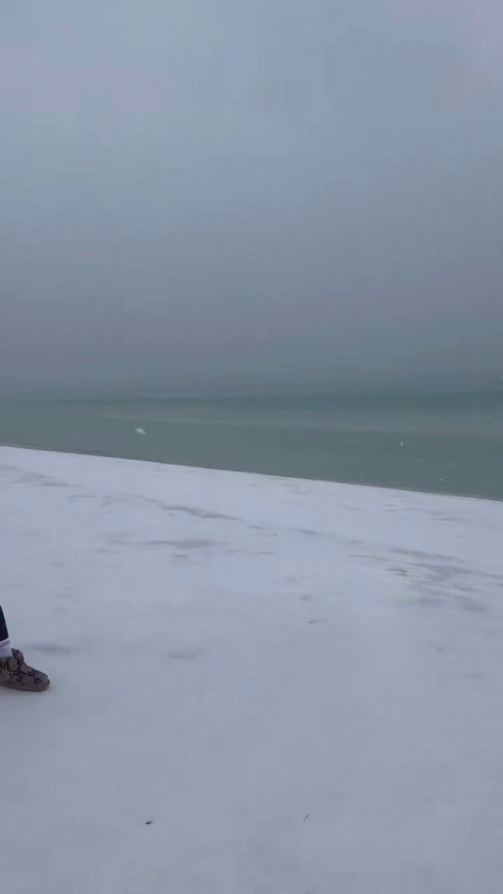 La nieve en Deston, Florida