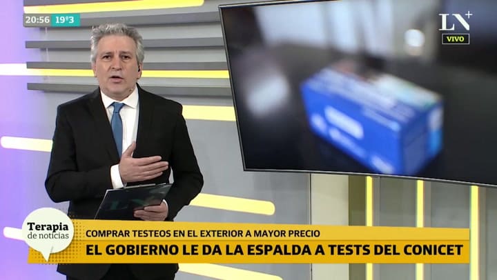El gobierno le da la espalda a los test del Conicet