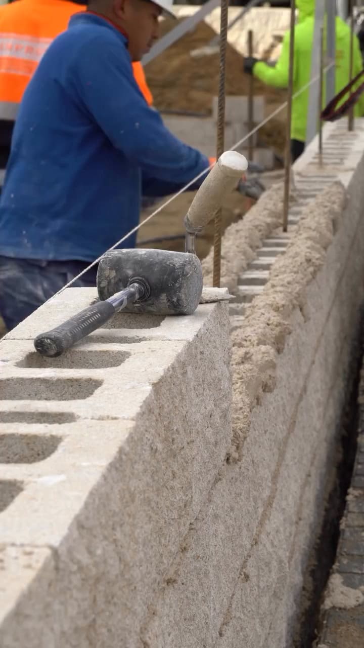 Así fue parte de la construcción del club de pádel en Madrid