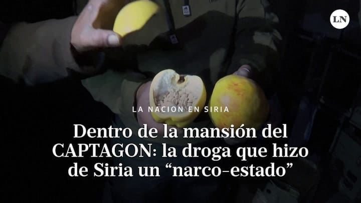 Impresionante recorrida por una mansión donde se fabricaba captagon, la droga ilegal que convirtió a Siria en un “narco-Estado”