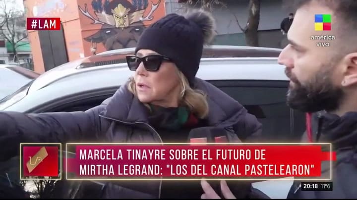 Marcela Tinayre habló sobre la finalización del contrato de Mirtha Legrand
