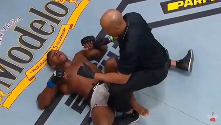 Impactante nocaut de Kevin Holland en UFC