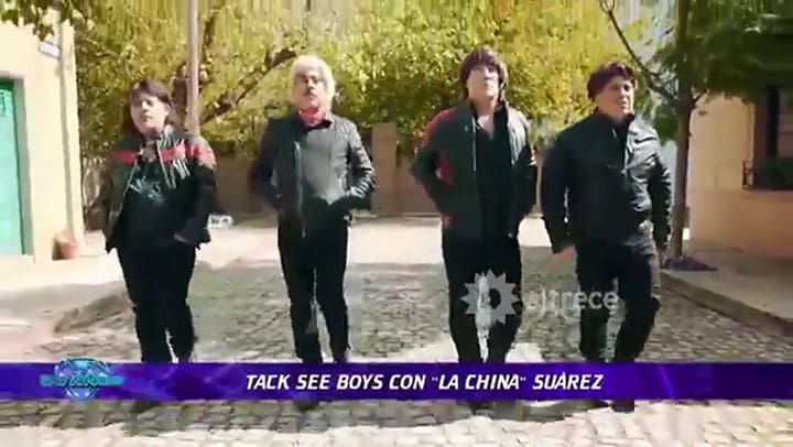 La China Suárez en la apertura de Showmatch - Fuente El Trece