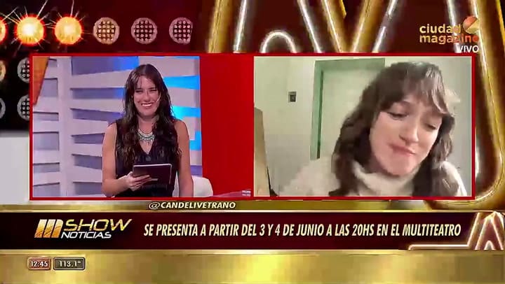 Cande Vetrano reveló detalles de su embarazo
