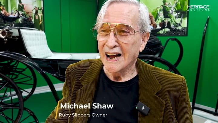 The Holy Grail Of Hollywood Memorabilia - The Legendary Ruby Slippers From The Wizard Of Oz