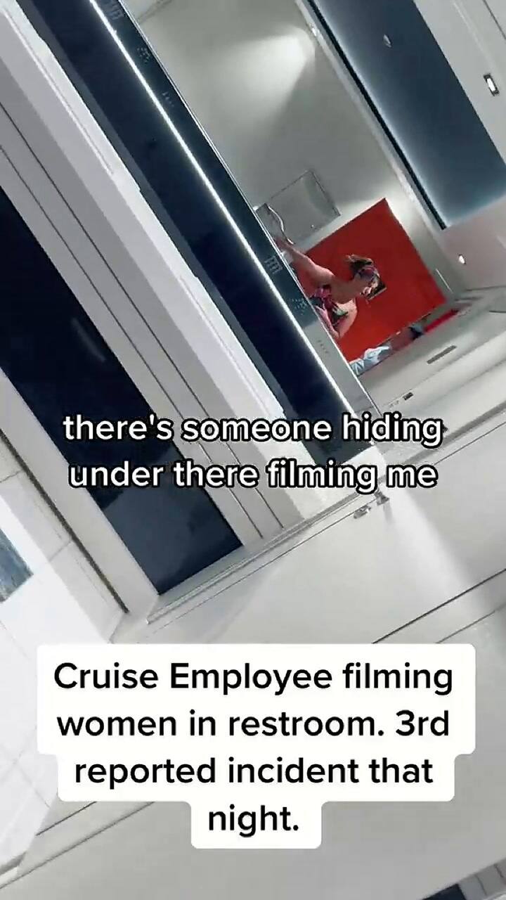 Una tiktoker expuso la difícil situación que vivió en un crucero