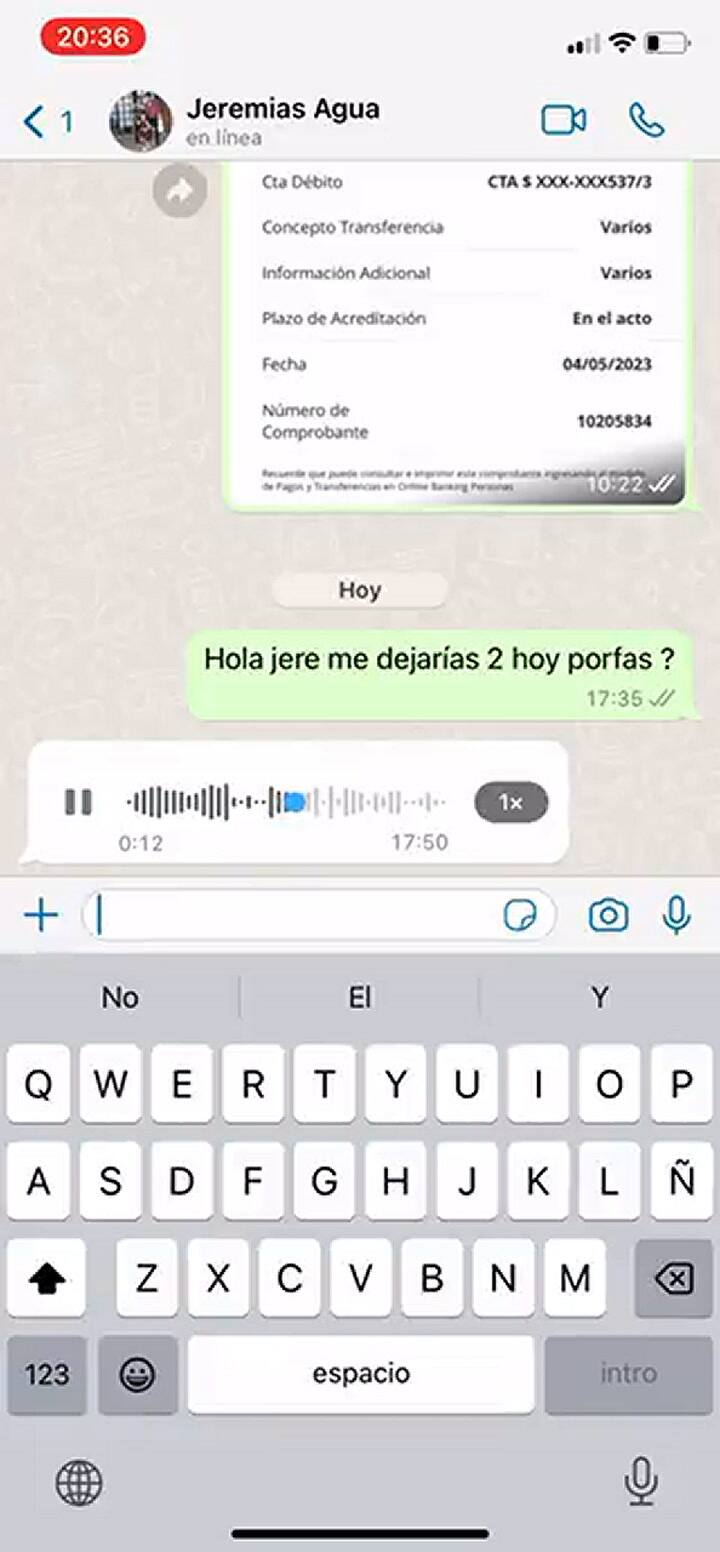 Repartidor de agua le envió un audio equivocado a su clienta y ella se vengó de la peor manera