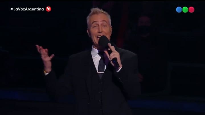 “Como la Cigarra”, Francisco Benitez en La Voz Argentina 2021 - Fuente: Telefe