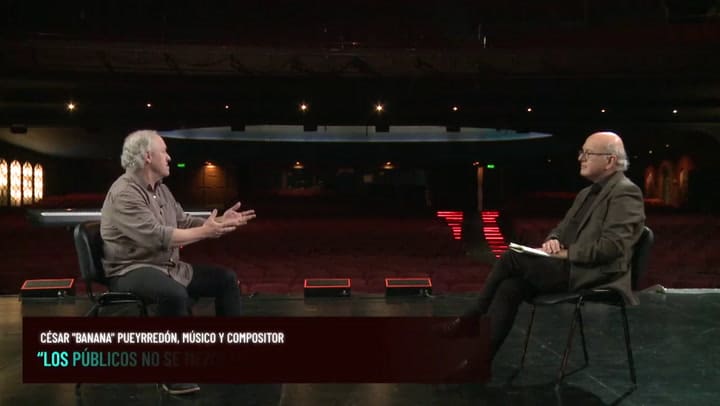 César Banana Pueyrredón, em Hablemos de otra cosa
