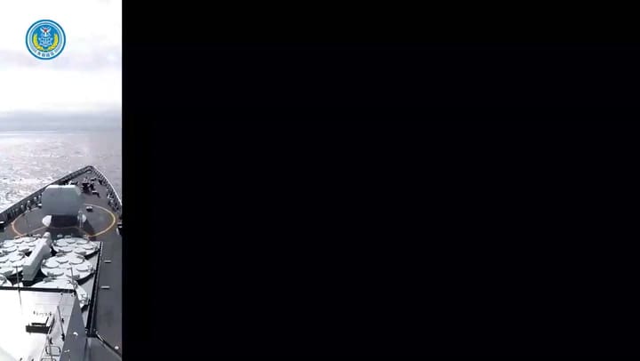 China realiza maniobras militares con el objetivo de rodear Taiwán