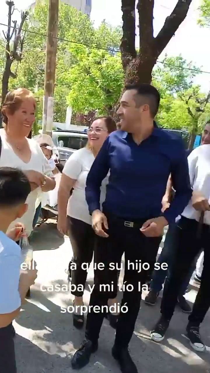 Fue al casamiento de su hijo pero se llevó una sorpresa: la que se casaba era ella