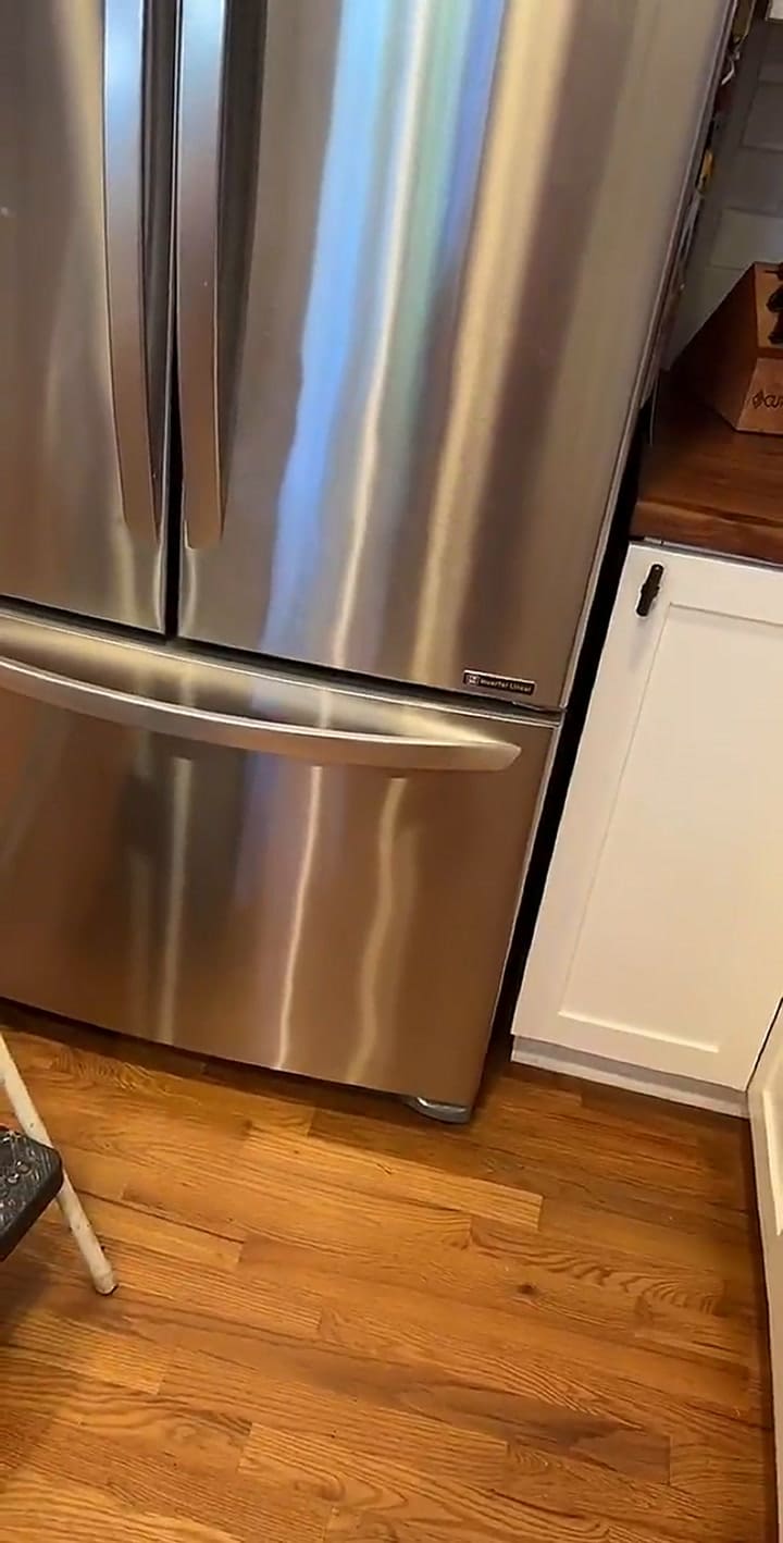 La tiktoker contó la escena de terror que vivió mientras trabajaba