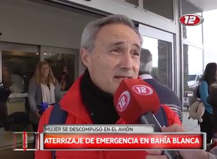 Aterrizaje de emergencia en Bahía Blanca de avión proveniente de Buenos Aires