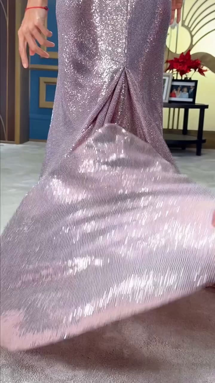 El vestido de gala que llevó Juana Viale a su útlimo programa del año