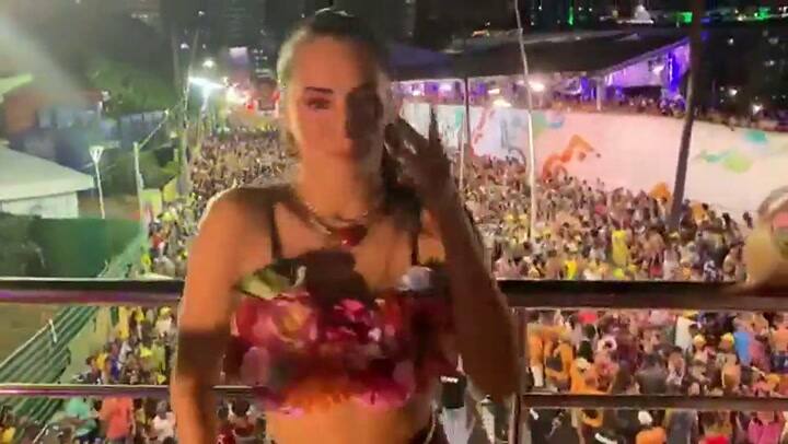 Lali en el Carnaval de Salvador de Bahía - Fuente: Instagram