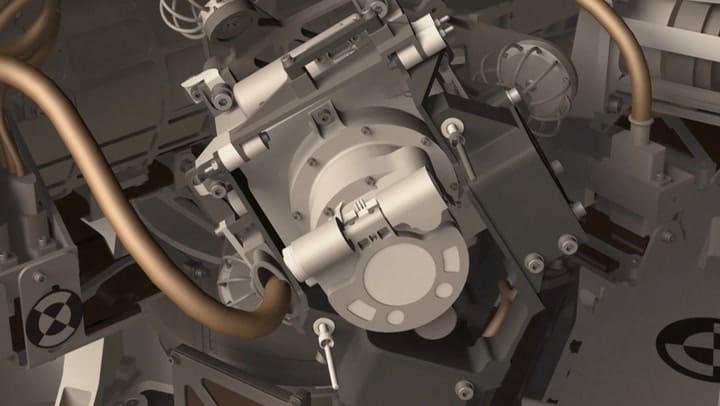 Curiosity observó en Marte formaciones rocosas que recuerdan a enormes telarañas en el monte Sharp