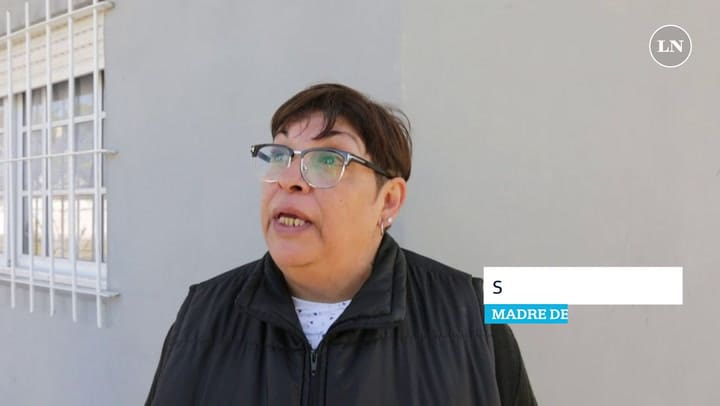 Villa Tessei. Sandra González, madre de un alumno.