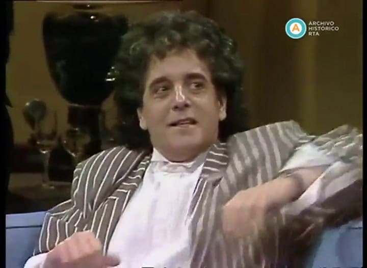 Antonio Gasalla y Betiana Blum en Función Privada, 1989 - Fuente: Archivo Histórico RTA