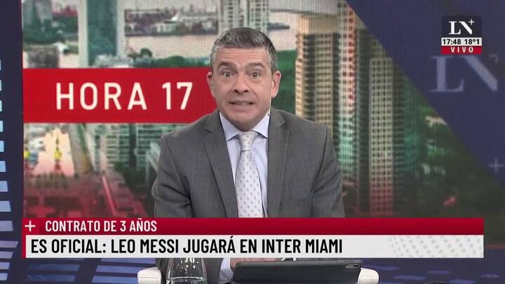 El contrato de Messi con el Inter Miami es de 3 años