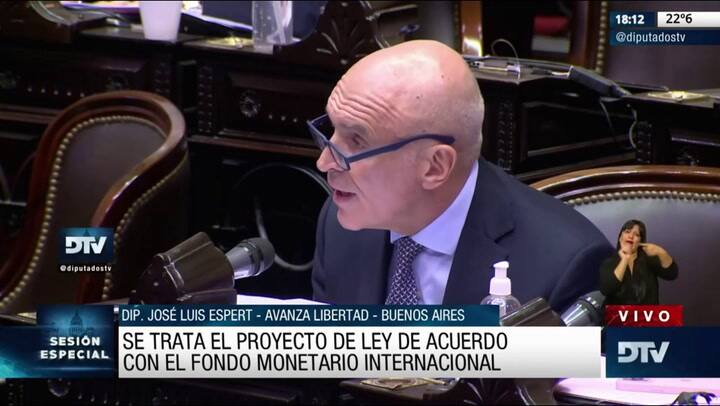 Espert consideró que solicitar un préstamo al FMI es como “irse a la B”