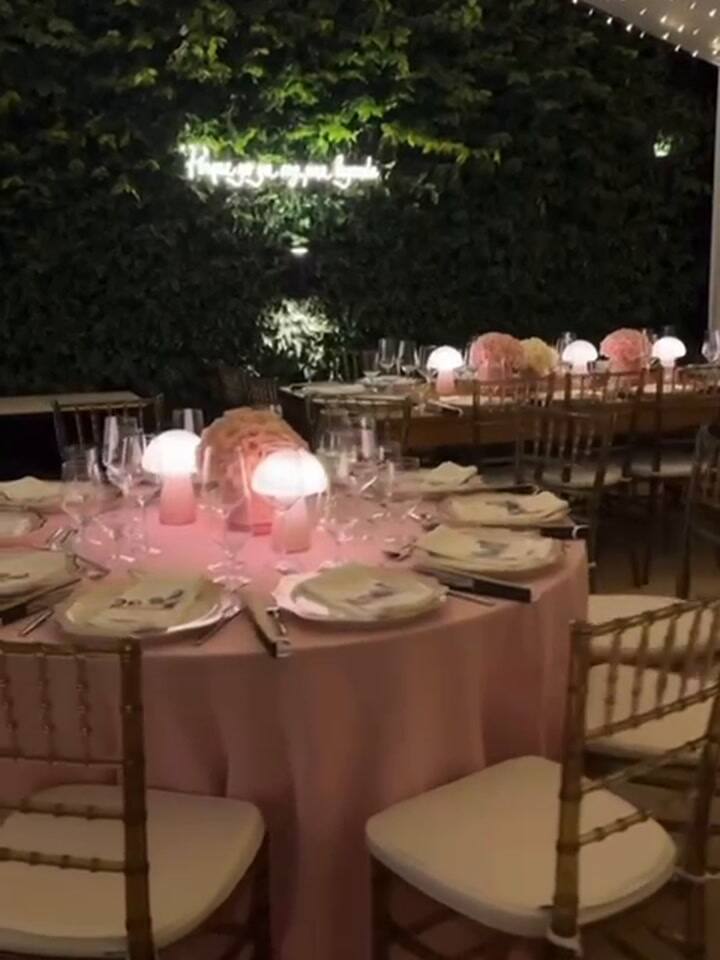 La decoración y la ambientación del cumpleaños de Mirtha Legrand