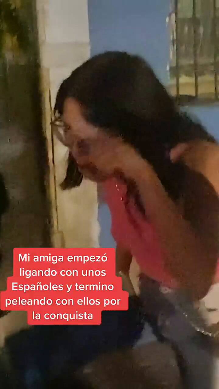Mexicana y español terminan peleando por La Conquista