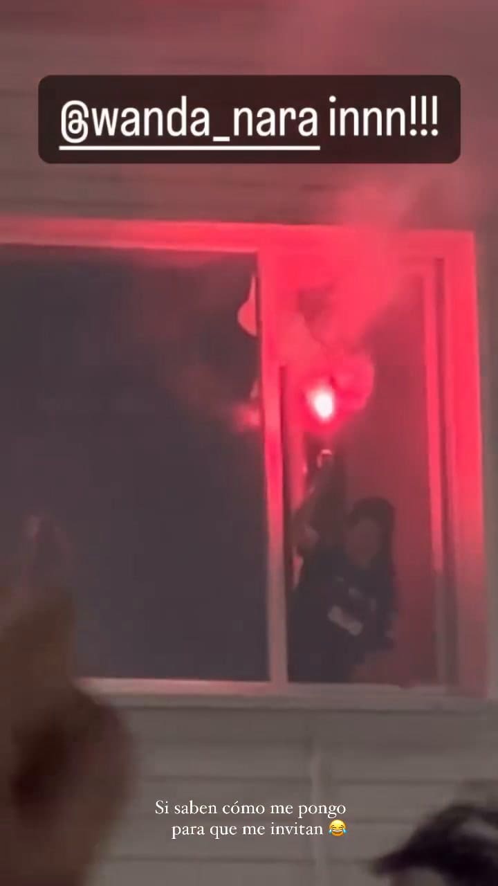 El alocado festejo de Wanda Nara tras el título del Galatasaray