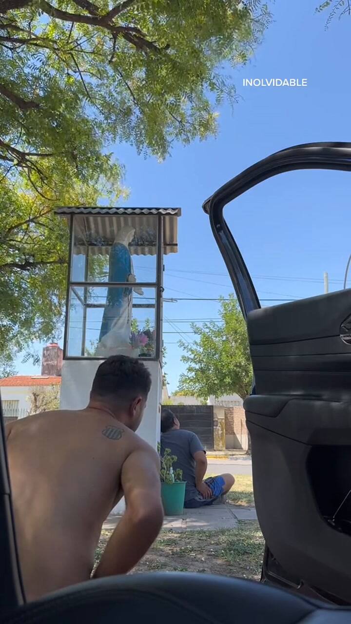 El video viral de dos hinchas en la definición del Mundial