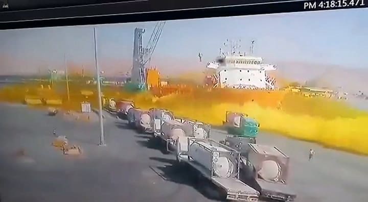 Fuga de gas tóxico en Jordania deja más de 10 muertos y un centenar de heridos