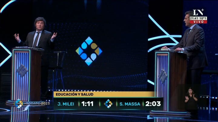 El cruce de Sergio Massa y Javier Milei por los aranceles a las universidades