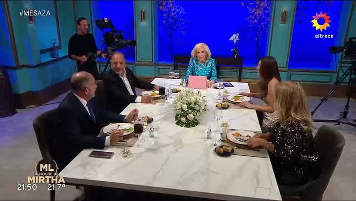 El picante comentario de Baby Etchecopar que genero una risa incomoda en Pampita: "Por ahi terminamos juntos"