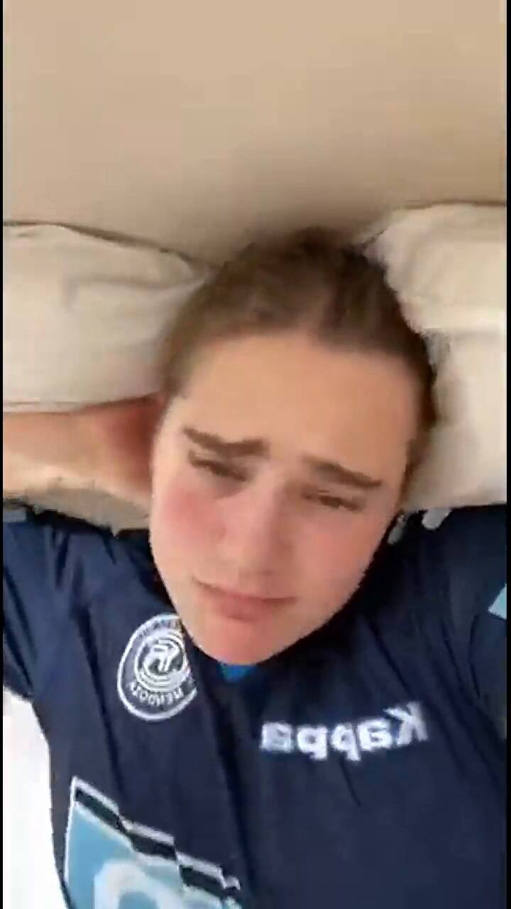 La nieta de Biden se mostró en TikTok con una remera de un club argentino
