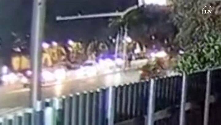 Así fue el choque fatal en Av. Del Libertador