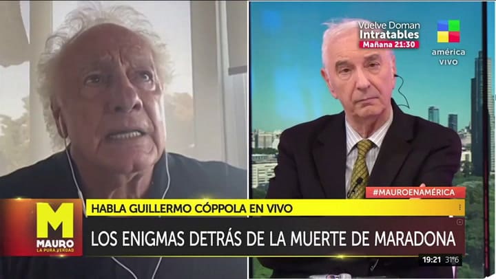 Guillermo Coppola se refirió a la salud de Diego Maradona y cómo lo vio durante la última etapa de s